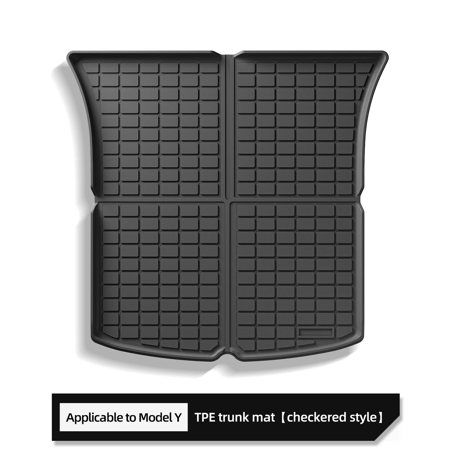 For Tesla Model Y Trunk Mat TPE Front And Rear Trunk Mats Car Interior Accessories Protective Pad ModelY 2024
