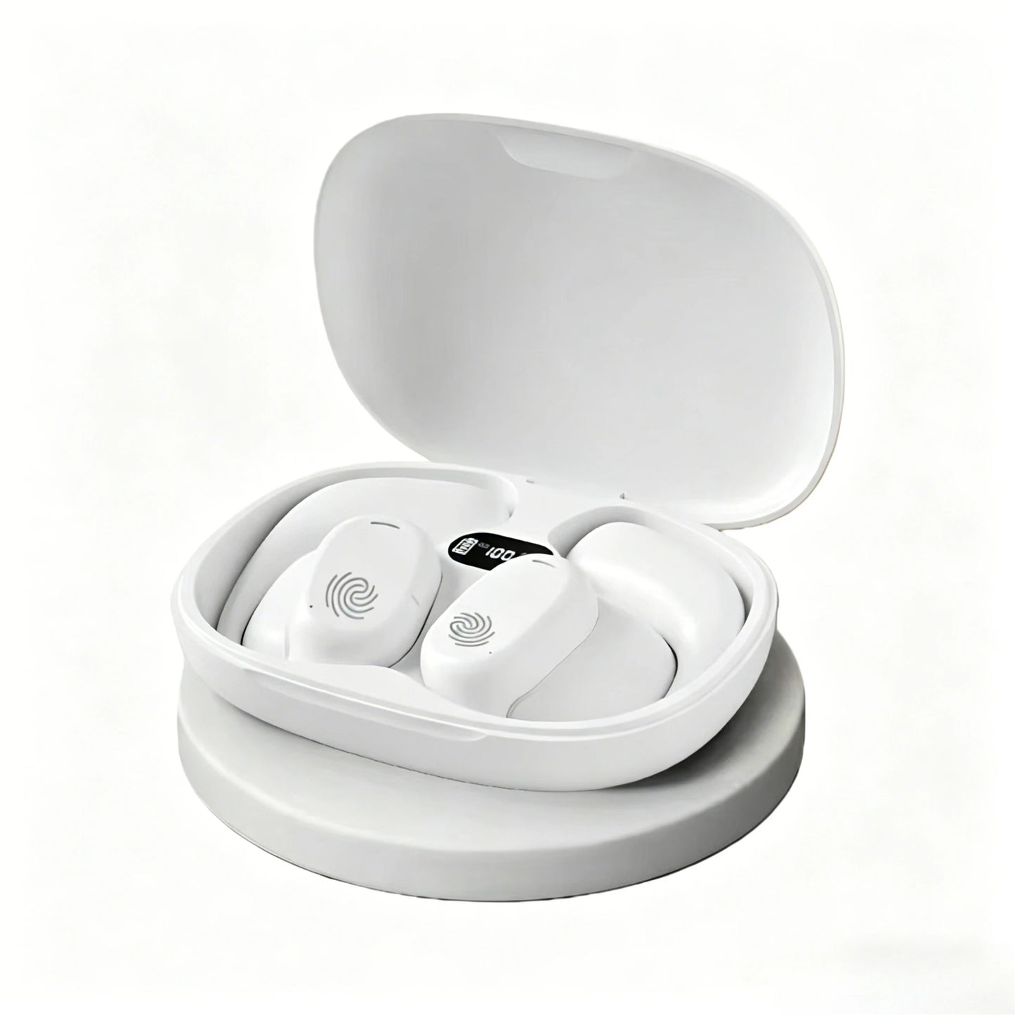 Portable Earbuds Bone Conduction Earphones Bluetooth HiFi 9D Stereo Noise Reduction Waterproof Outdoor Wireless Headset