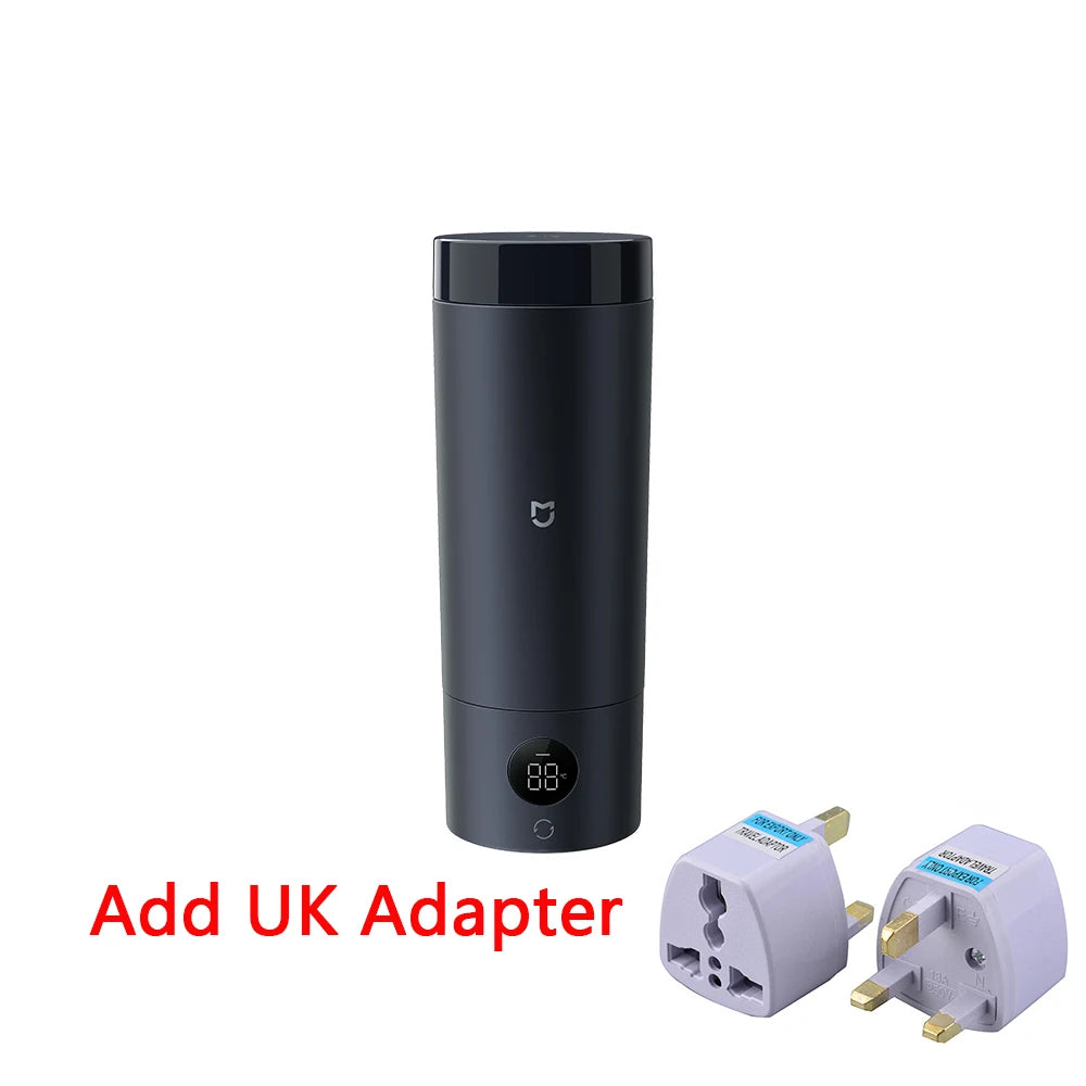 NEW MIJIA Portable Electric Kettle 2 Thermos Cup Fast Water Boiler 350ml Smart Temperature Insulated Kettle Travel 110V-240V