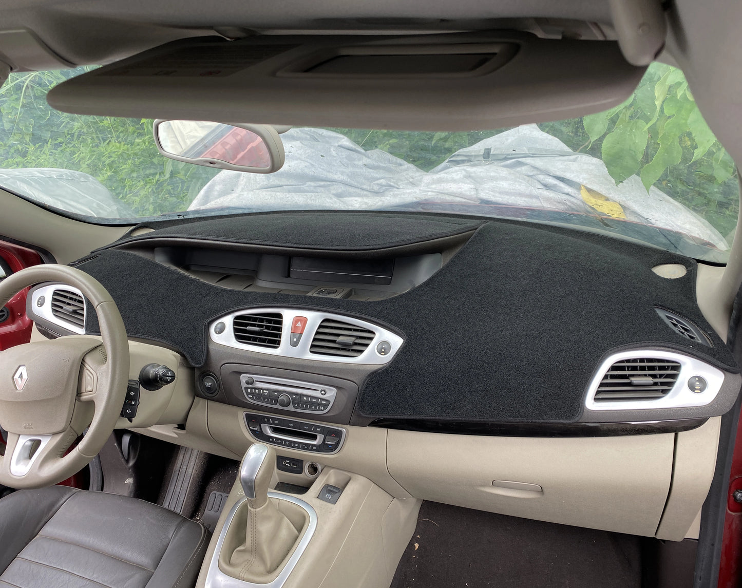 For Renault Scenic 2011-2013 Dashboard Cover Carpet Cape Sun Shade Pad Carpet mat