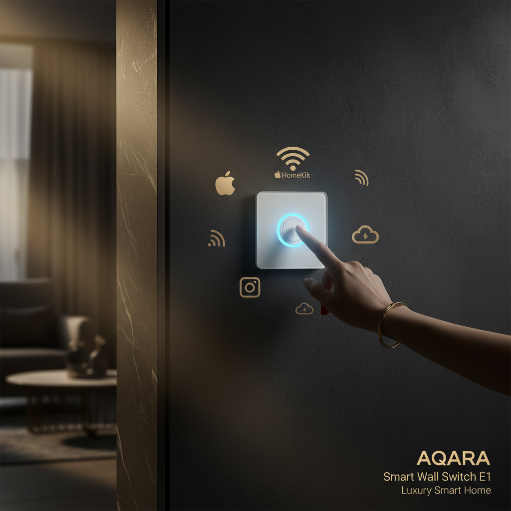 Aqara Smart Wall Switch E1 - ZigBee No Neutral Wire HomeKit Xiaomi