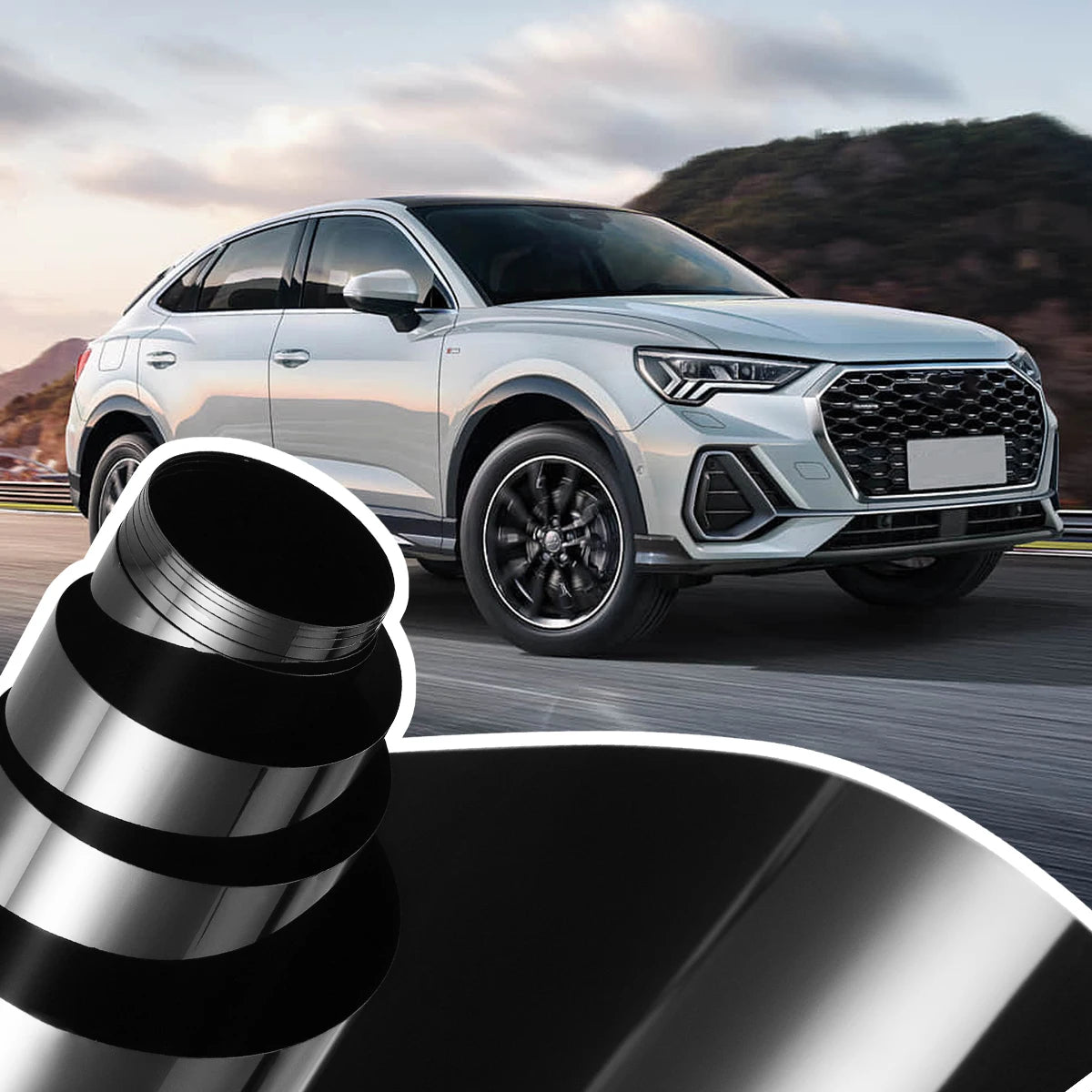 75CMx300CM Black Car Body Film Window Tint Film Polarized for Cars Office Home Glass Sunshade Summer UV Protector