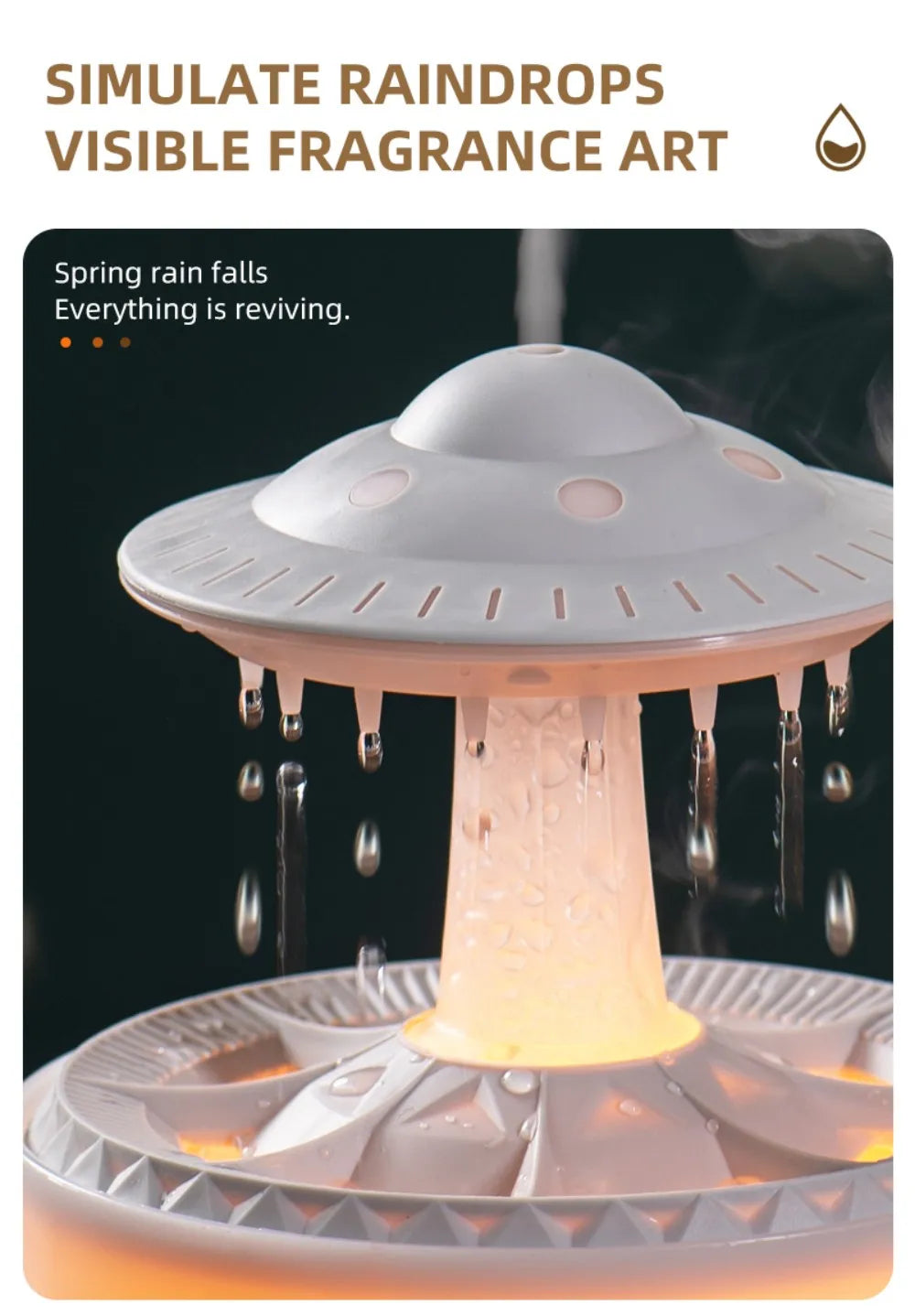Jellyfish Aroma Diffuser: Calm, Relax, Sleep