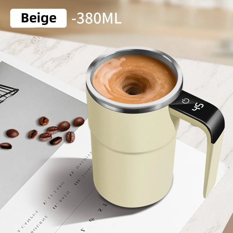 Smart Magnetic Self-Stirring Mug