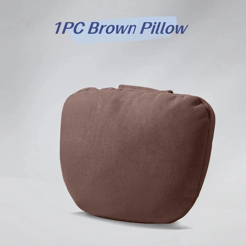 Automatic memory cotton protective pad for car seat headrests, suitable for head support of gaming chairs