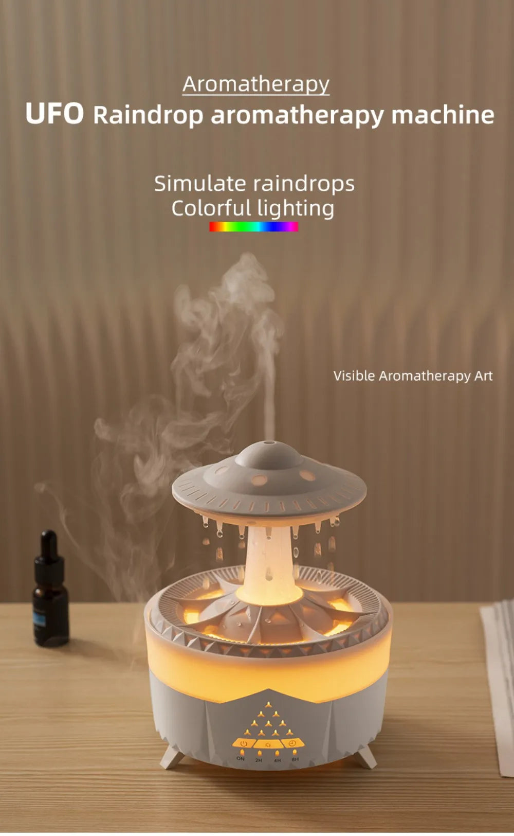 Jellyfish Aroma Diffuser: Calm, Relax, Sleep