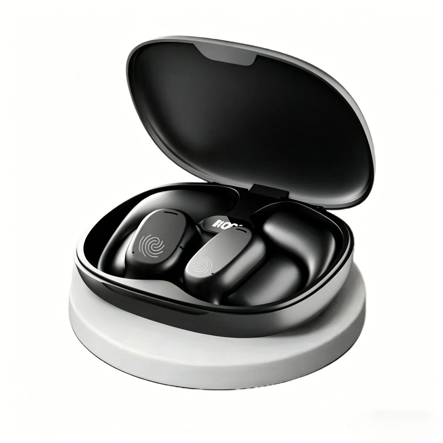 Portable Earbuds Bone Conduction Earphones Bluetooth HiFi 9D Stereo Noise Reduction Waterproof Outdoor Wireless Headset