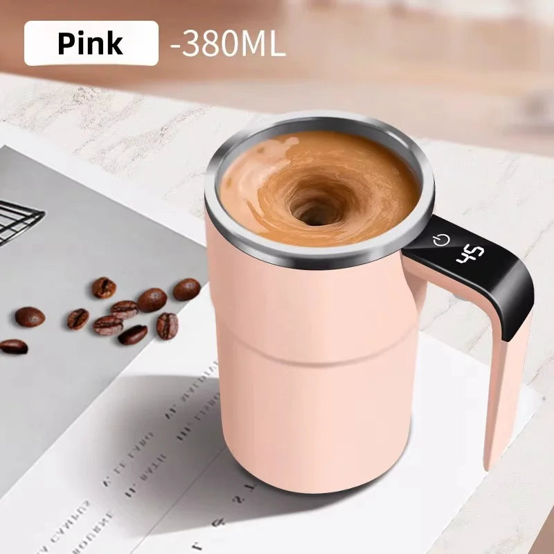 Smart Magnetic Self-Stirring Mug