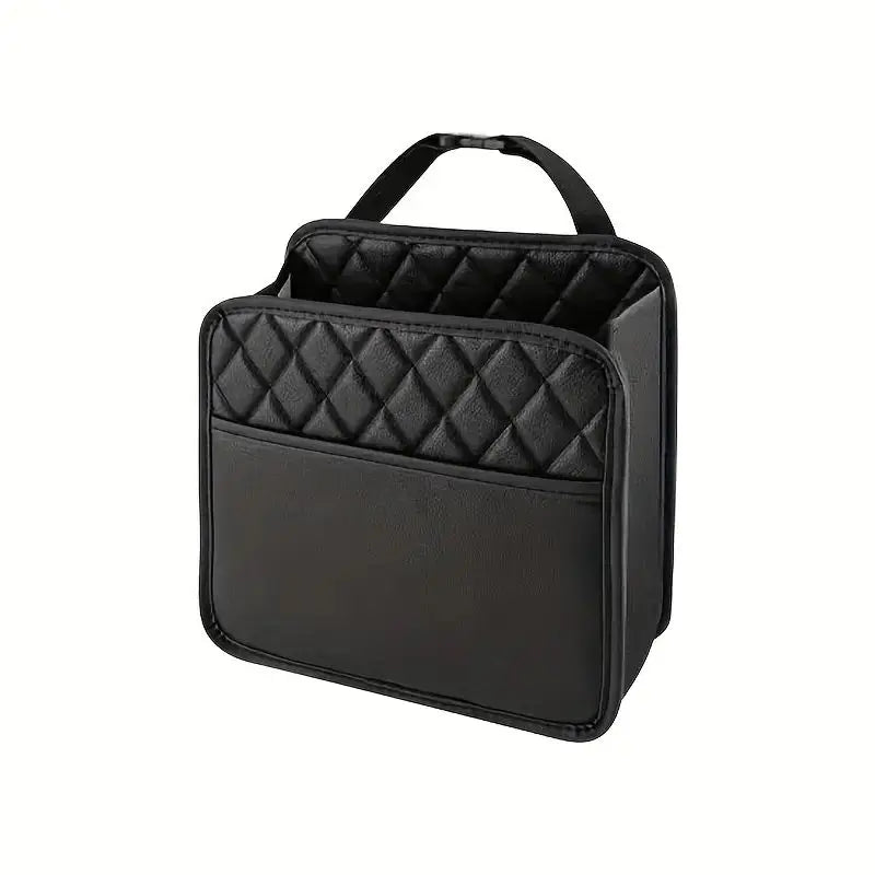 Multi-Function Car Seat Back Organizer | Portable Foldable Design with Hanging Pockets & Storage