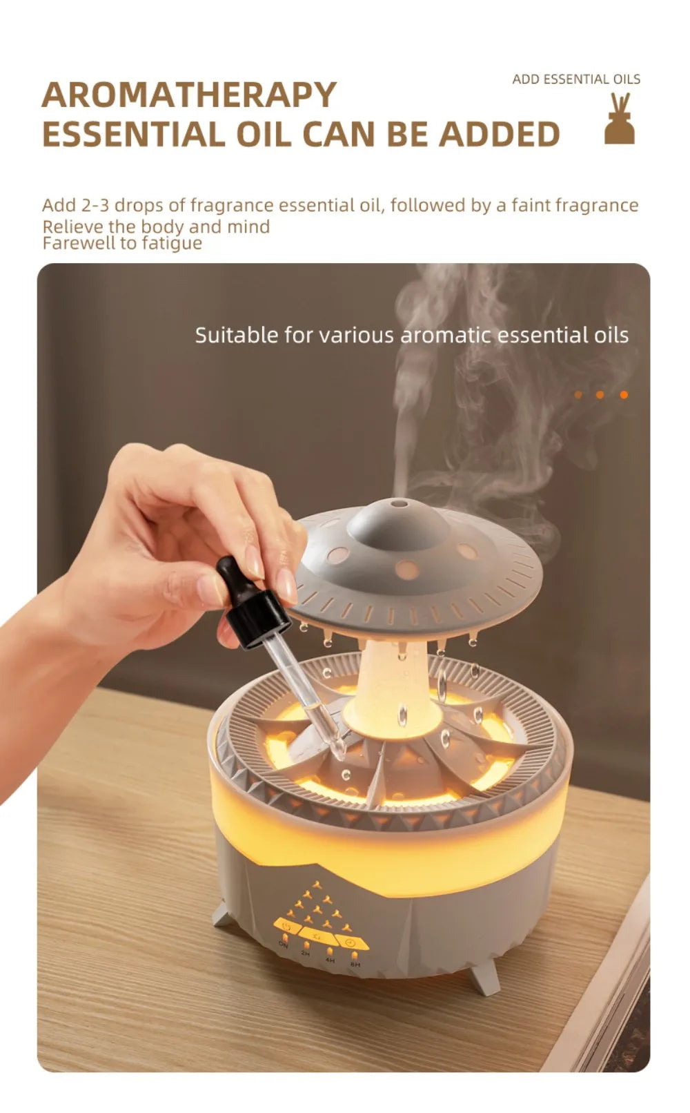 Jellyfish Aroma Diffuser: Calm, Relax, Sleep