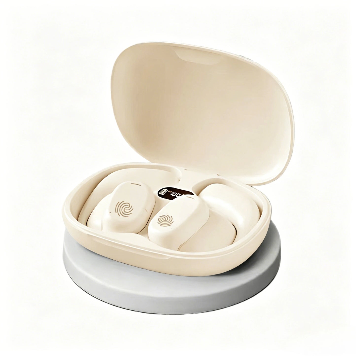 Portable Earbuds Bone Conduction Earphones Bluetooth HiFi 9D Stereo Noise Reduction Waterproof Outdoor Wireless Headset