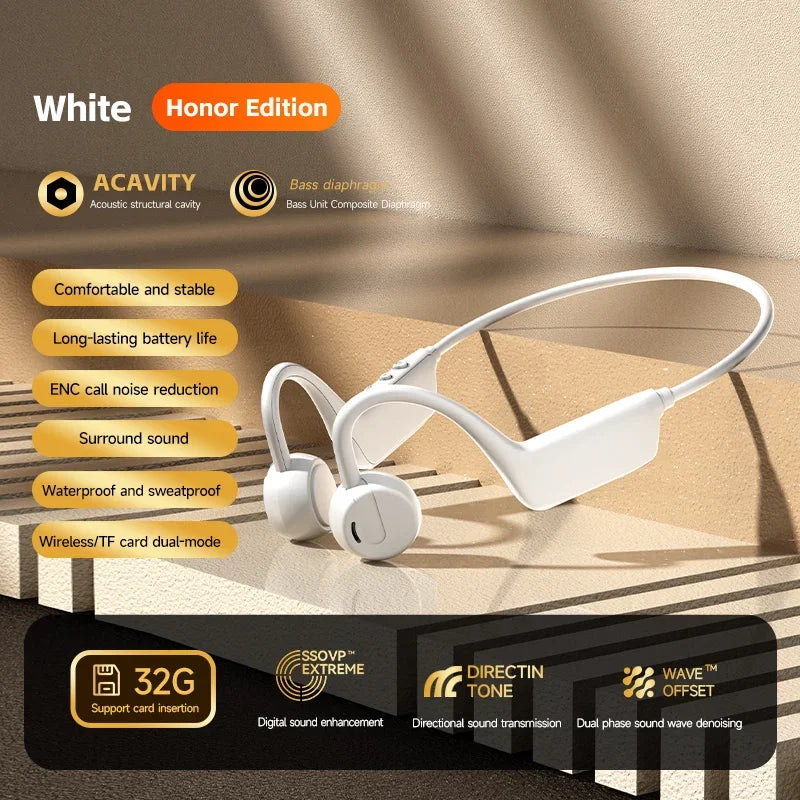 Lenovo Real X7/X8 Wireless Bone Conduction Headset Headphone IPX8 Bluetooth 5.3 For Swimming Waterproof Exercise Fitness 2026