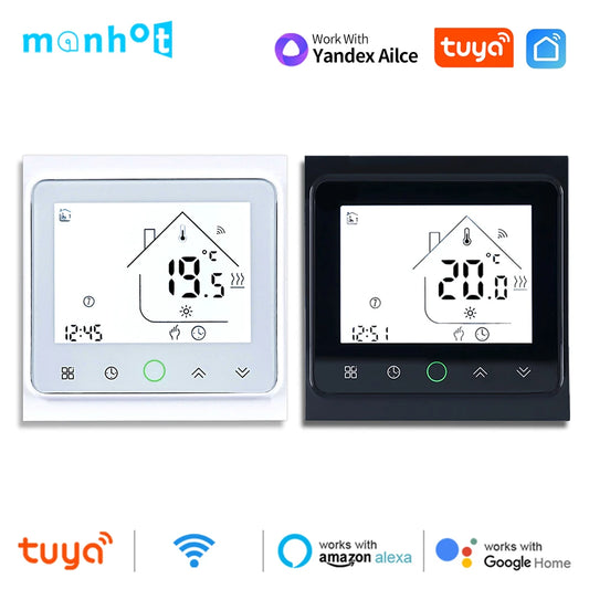 Tuya Smart Life WiFi Room Thermostat Electric Floor/Water Heating/Gas Boiler Temperature Controller for Alice Alexa Google Home