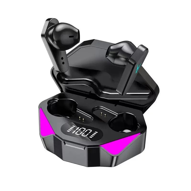 M90/M28/X15/S20 Pro Bluetooth 5.3 Earbuds Wireless Headphones, Touch Control Gamer Headset HIFI Stereo & Noise-Canceling Mic
