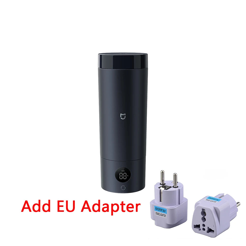NEW MIJIA Portable Electric Kettle 2 Thermos Cup Fast Water Boiler 350ml Smart Temperature Insulated Kettle Travel 110V-240V