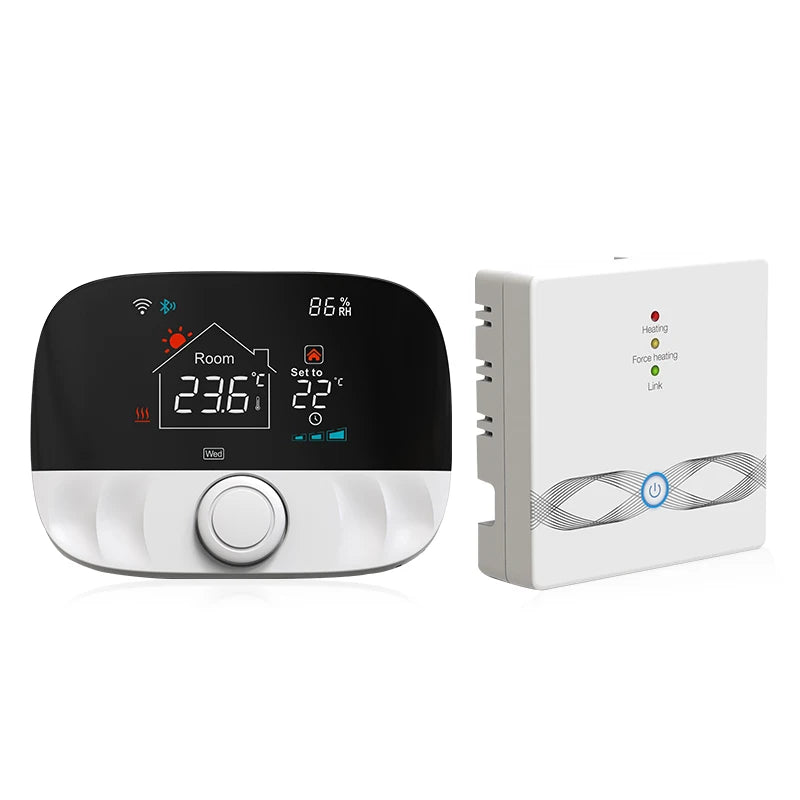 Tuya Smart Home Wifi Thermostat Wireless 433Mhz Gas Boiler Water Heating Temperature Controller Alexa Google Home Smart Life