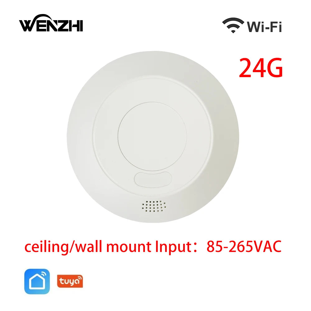 ZigBee/Wifi 5.8/24G MmWave Radar Human Presence Motion Sensor With 16A Relay Luminance Detection 110/220V Tuya Smart Life Home