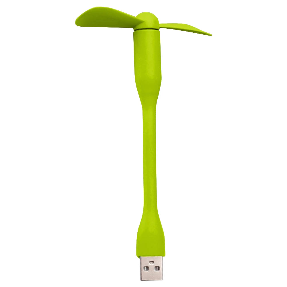 Flexible Portable Mini USB Fan for Power Bank Notebook Desktop Computer Summer Gadgets Summer Travel Cooling Cooler
