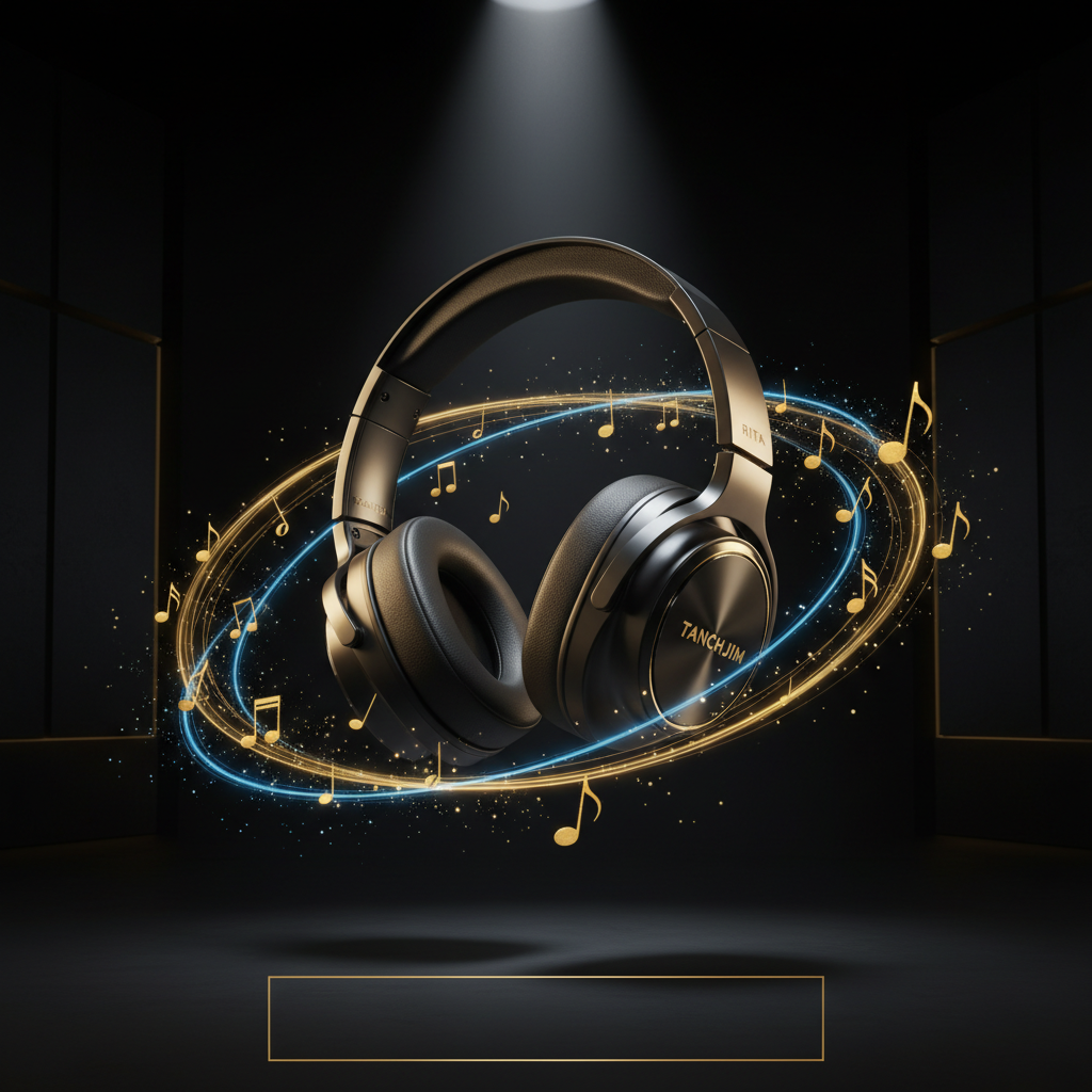 TANCHJIM RITA HiFi Over-Ear Headphones - LDAC ANC Bluetooth 6.0