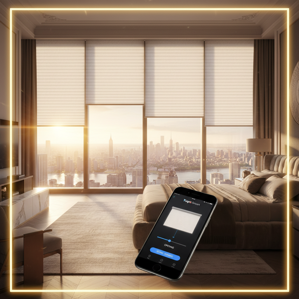 Smart Motorized Roller Blinds Motor - WiFi ZigBee Tuya Alexa Google Home